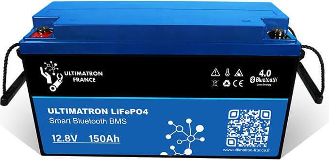 Image du produit Ultimatron UBL-12V-150Ah Batterie d'alimentation LiFePO4 (12 V, 150 Ah)