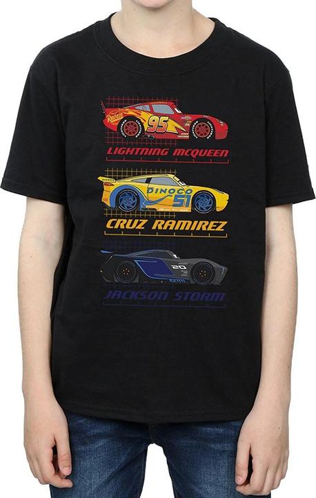Immagine prodotto Cars Maglietta in cotone con profilo Racer per ragazzi (152, 158)