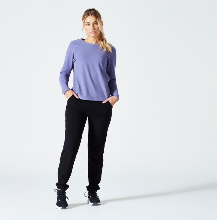 Produktbild Domyos Jogginghose Damen Slim - 500 schwarz (W38)