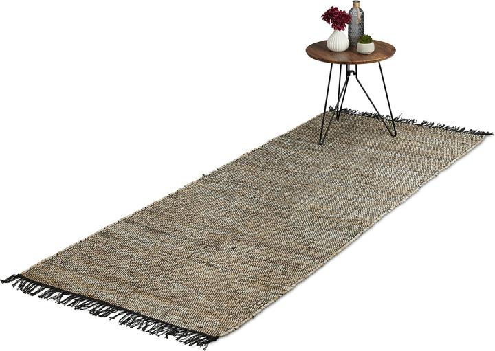 Produktbild Relaxdays Flickenteppich (80 x 200 x 0.5 cm)