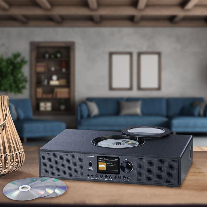 Actual product image VR-Radio Digital radio (DAB+, FM, Web radio, Bluetooth, Wi-Fi)