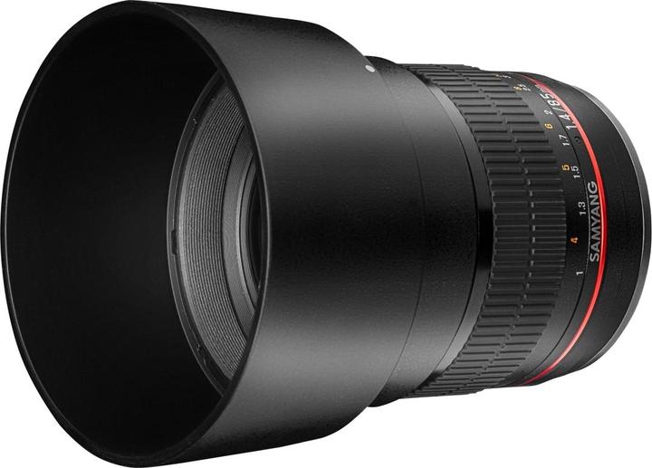 Produktbild Samyang MF 85mm F1,4 AS IF UMC Canon EF AE (Canon EF, Vollformat, APS-C / DX)