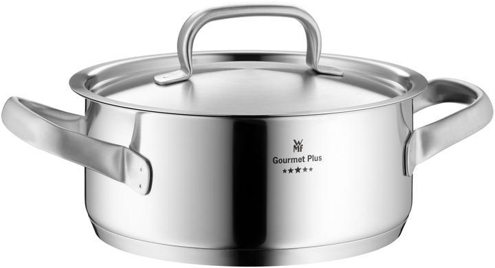 Gourmet Plus (20 cm, Casserole + Stewpot, Stainless steel)