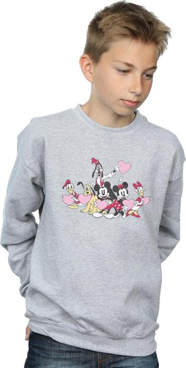 Actual product image Disney Boys Mickey Mouse Love Friends Sweatshirt (140, 146)