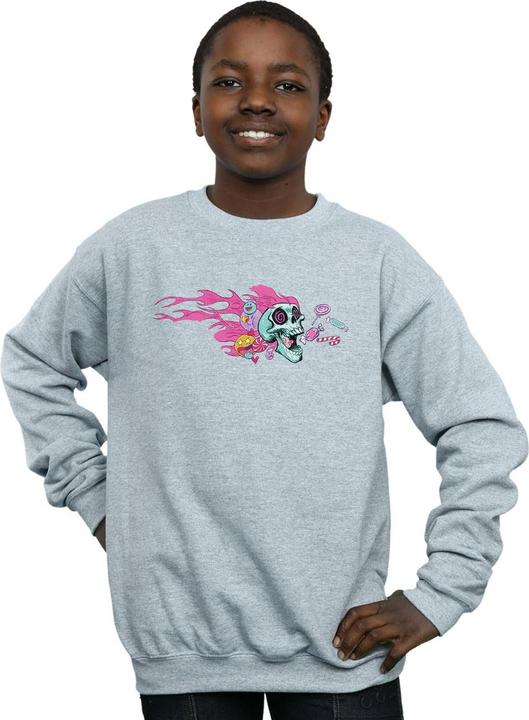 Actual product image Disney Boys Wreck It Ralph Candy Skull Sweatshirt (152, 158)