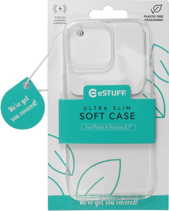 Actual product image eSTUFF iPhone 14 Pro Max Soft case (Apple iPhone 14 Pro Max)