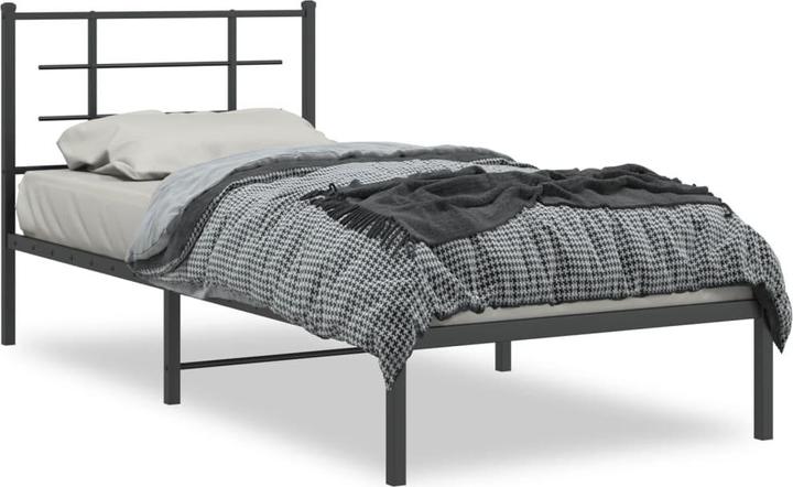 Image du produit VidaXL Cadre de lit avec tête de lit (90 x 200 cm)