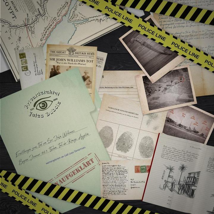 Produktbild X-scape Cold Case Detectives - Fluch des Pharao 1923 - Krimispiel (Deutsch)