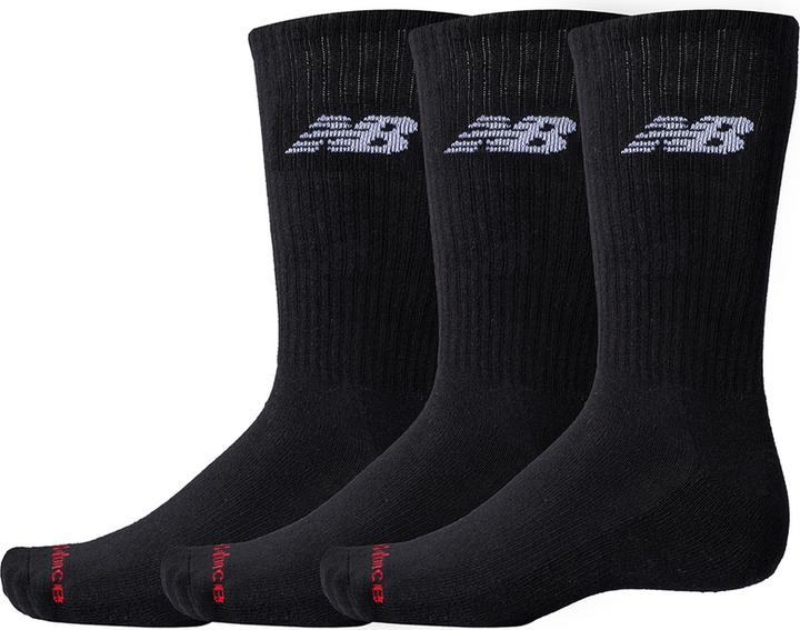 Image du produit New Balance NB Everyday Crew 3 Pairs (Lot de 3, L)
