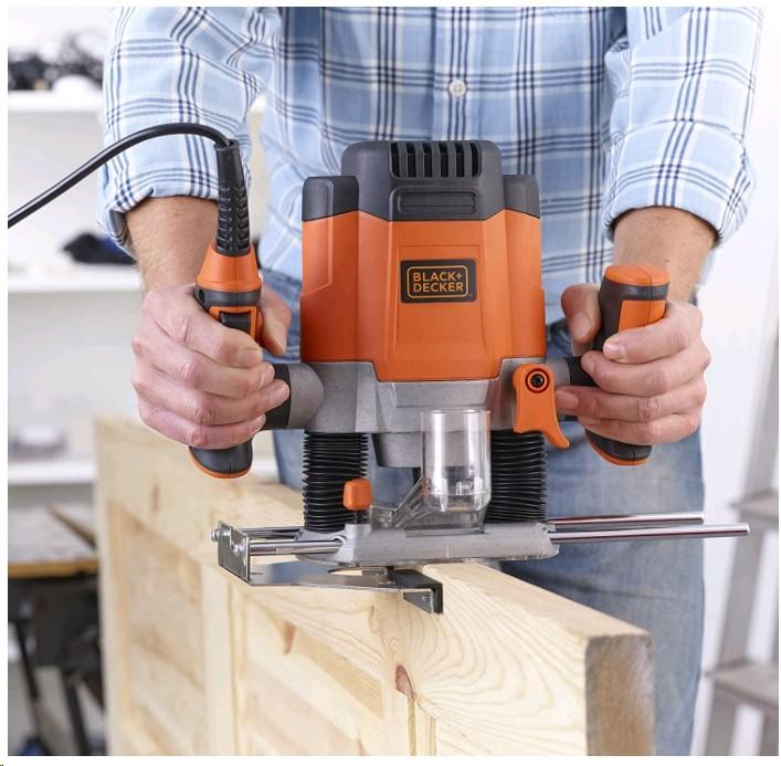 Produktbild Black & Decker & Decker KW1200EKA-QS Fliesenfräse