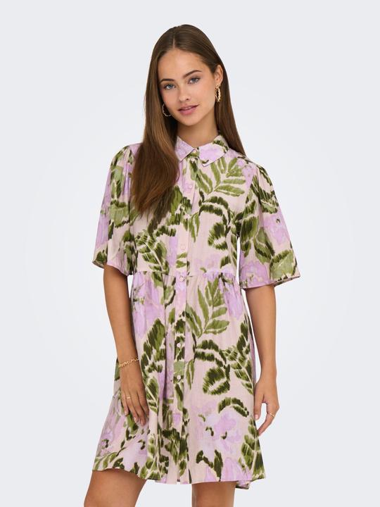 Produktbild JdY Normal geschnitten U-Ausschnitt Voluminöser Armschnitt Kurzes Kleid Kleid (XL)
