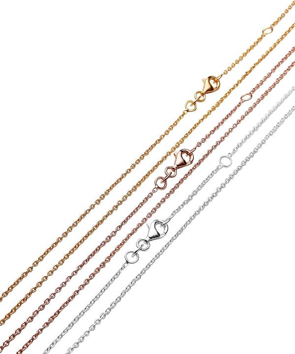 Actual product image Leyda Chain Anchor (Silver 925, gold-plated 750 / 18 K gold, 80 - 85 cm)