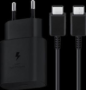 Actual product image Samsung PD Travel Adapter + USB-C cable (25 W)