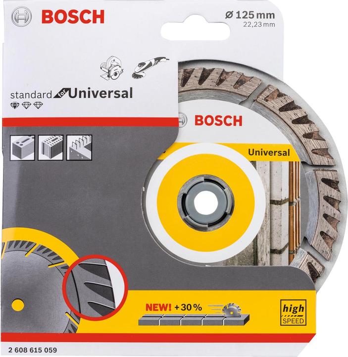 Produktbild Bosch Professional Zubehör PRO Multi Material Diamanttrennscheibe, 125 x 22,23 mm
