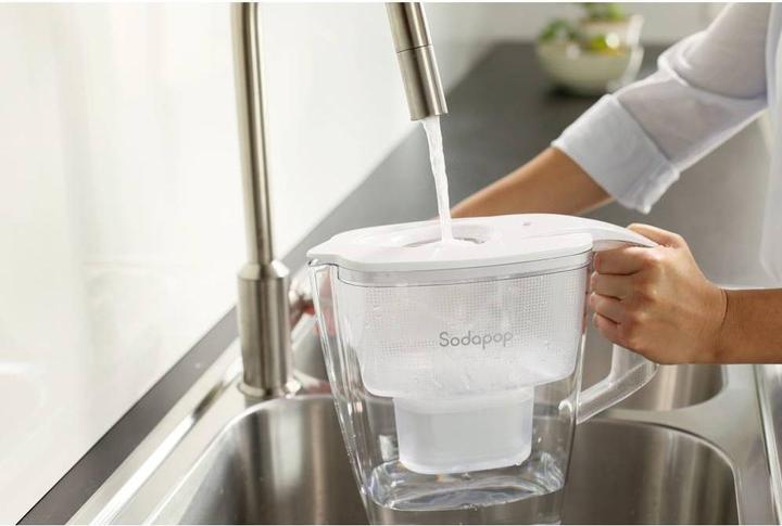 Actual product image Sodapop Selina + activated carbon filter