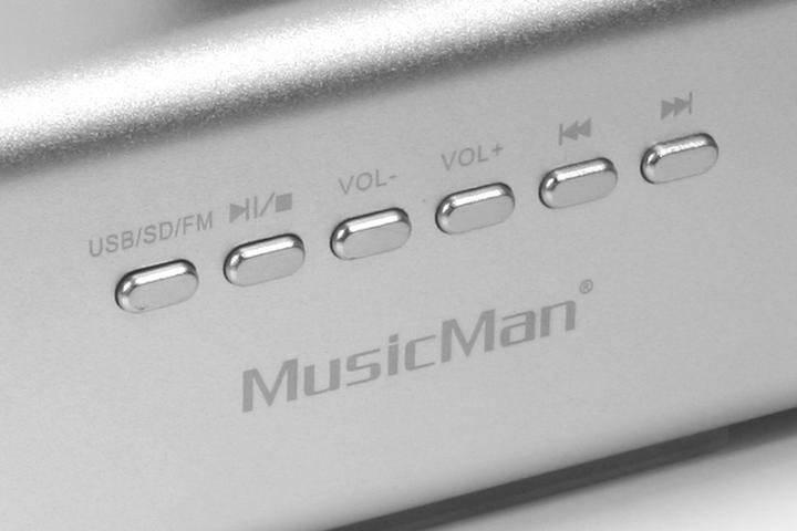 Produktbild Technaxx Musicman (5 h, Netzbetrieb, Akkubetrieb)