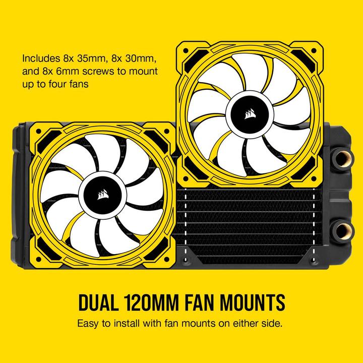 Actual product image Corsair Hydro X Series XR5 (120 mm)