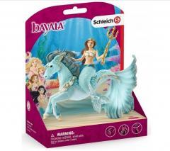 Actual product image Schleich Mermaid Eyela on underwater horse