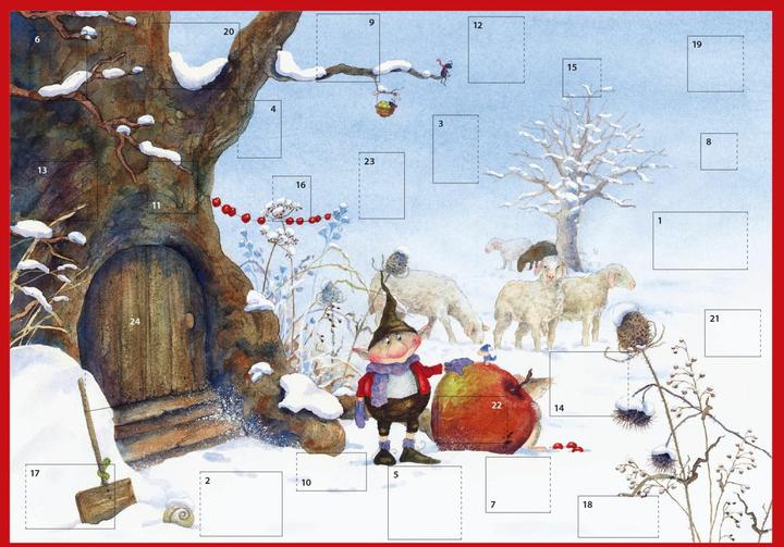 Calendario dell'Avvento "Bertie Pom