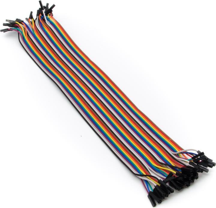 Produktbild Purecrea Jumperkabel Dupont Set 30cm F/F 40 Stück (Kabel)