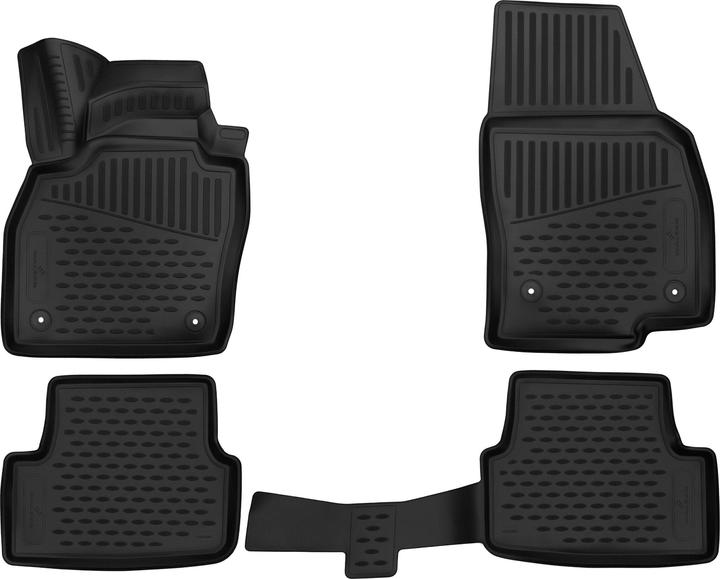 Actual product image Walser Rubber mats XTR for Seat Ibiza V 01/2017-Today (2 front mats + 2 rear mats)