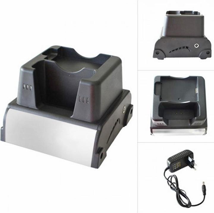 XCell Caricatore rapido, stazione di ricarica adatta per la batteria Vectron MobilePro III B60 (1 pz., Batteria + Caricabatterie)