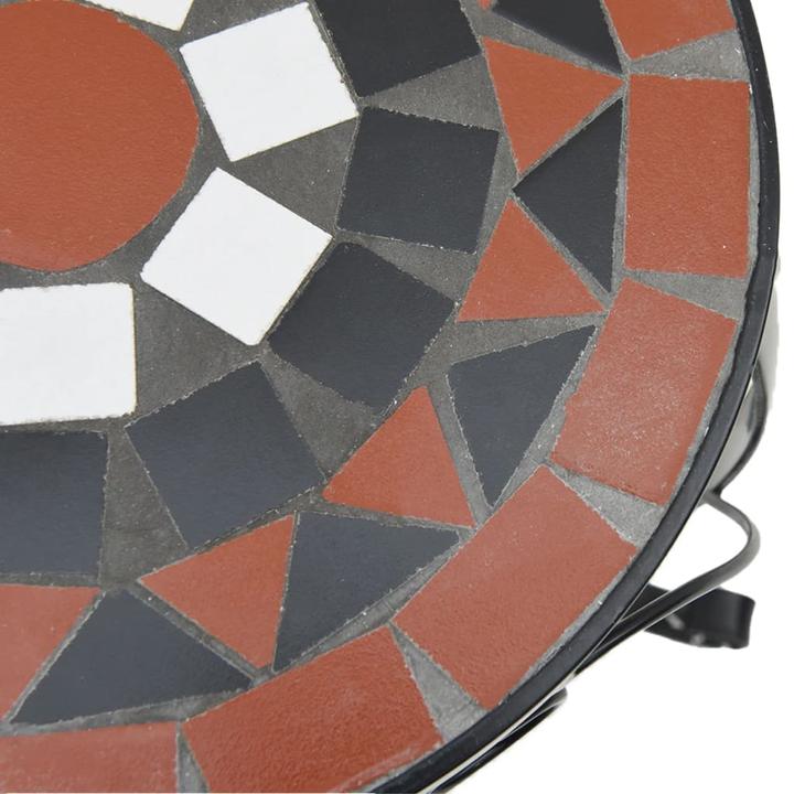 Actual product image VidaXL Pflanzenständer 3 Stk. Terrakottarot und Keramik