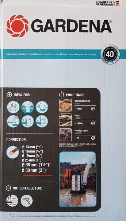 Produktbild Gardena 20000 Inox