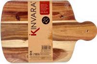 Image du produit Kinvara Planche à découper en bois avec bordure noire 40cm