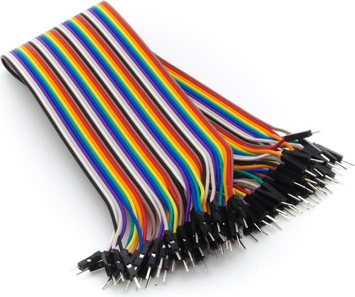 Produktbild Purecrea Jumperkabel Dupont Set 30cm M/M 40 Stück (Kabel)