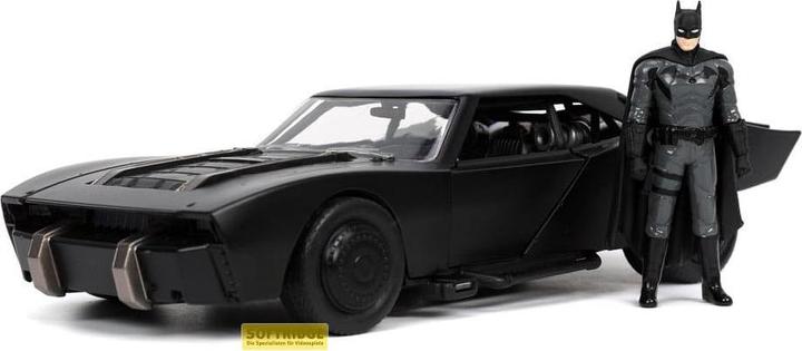 Jada Batman 2022 1/24 Hollywood Rides 2022 Batmobile métal avec figurine