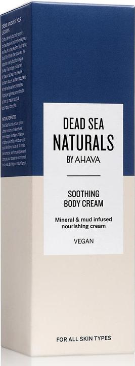Actual product image Ahava Dead Sea Naturals Soothing Body Cream (Body cream, 200 ml)
