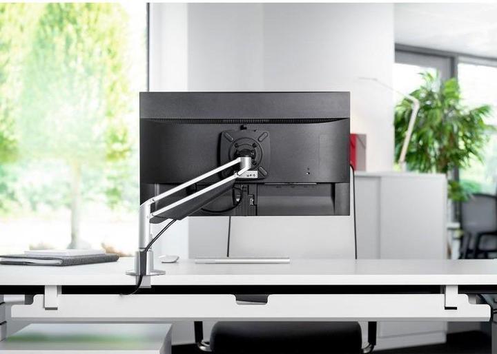 Actual product image Novus Monitor support arm Clu 2 2 - 7 kg silver Tischbef. (Table)
