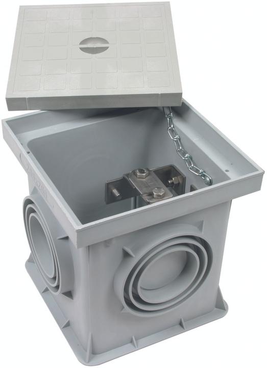 Dehn 549050 UF disconnection box plastic 200x200x205mm w. disconnection St/tZn