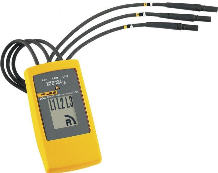 Actual product image Fluke Phase Rotation Tester 9040 (CAT III 600V, CAT IV 300V)
