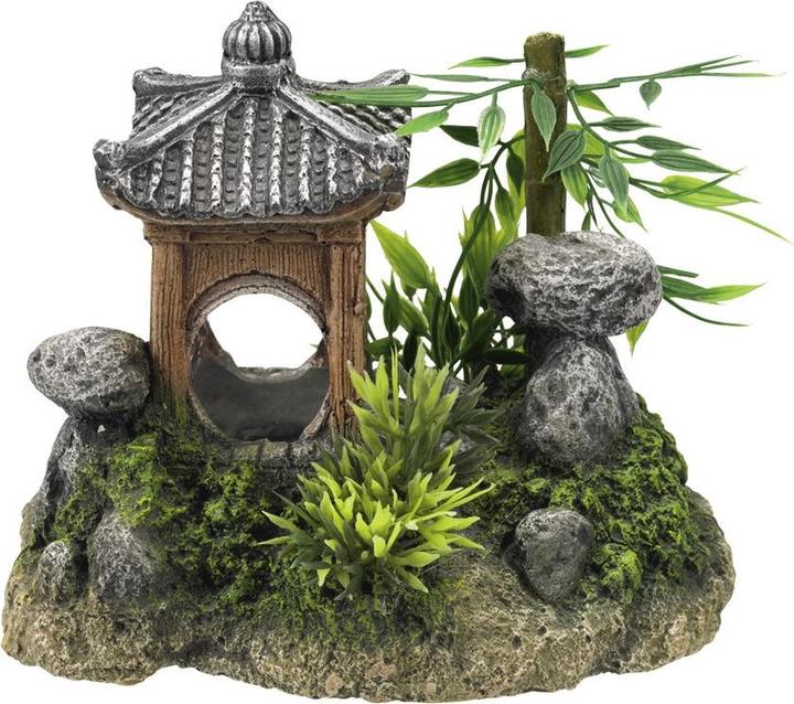 Immagine prodotto Nobby Ornamenti acquatici TEMPIO ASIATICO con piante (Decorazione, altre voci)
