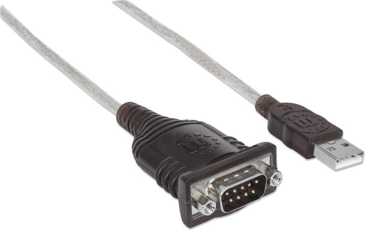 Manhattan USB A — RS-232 (0.45 m, VGA)