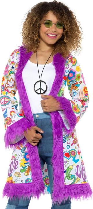 Image du produit Smiffys - Manteau 60S GROOVY - Femme (XL)