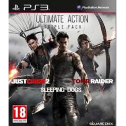 Immagine prodotto Square Enix Pacchetto Just Cause 2, Sleeping Dogs e Tomb Raider (PS3, EN)