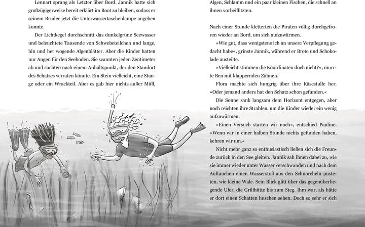Actual product image Die Grünen Piraten - Plastikplage im Biebersee (German, Andrea Poßberg, Corinna Böckmann, 2023)