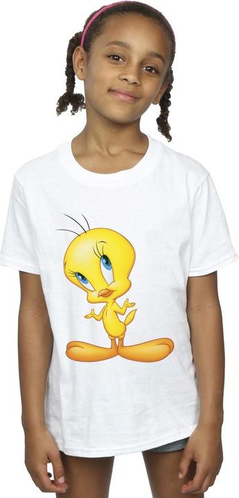Immagine prodotto Looney Tunes Tweety Standing Maglietta Ragazze (128)
