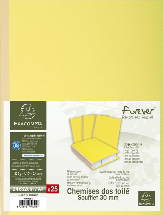 Actual product image Exacompta Collection folders - File covers (A4, 25 x)