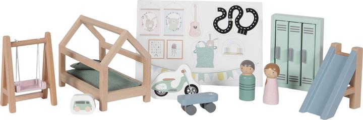 Produktbild Little Dutch Kinder Holz Puppenhaus Spielset Kinderzimmer teilig