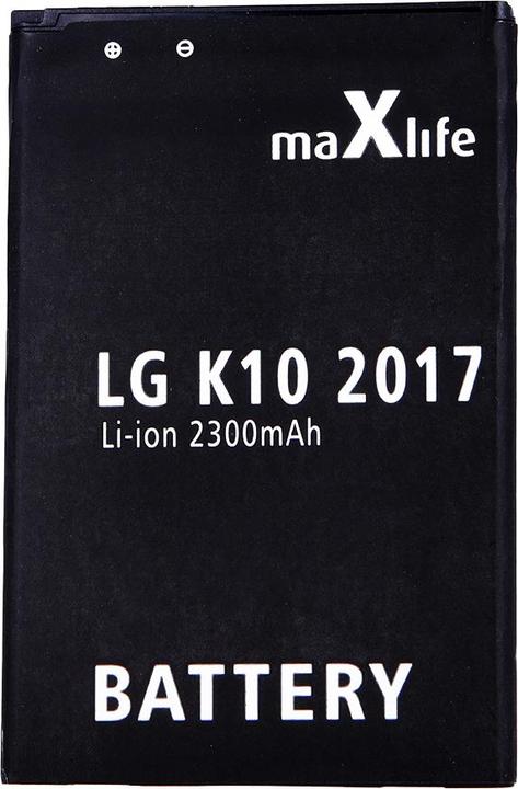 Image du produit Maxlife batterie pour LG K10 2017 M250N 2300mAh
