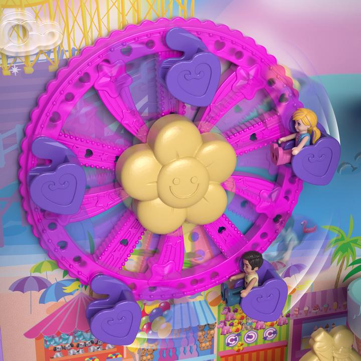 Actual product image Polly Pocket Holiday in a rolling suitcase