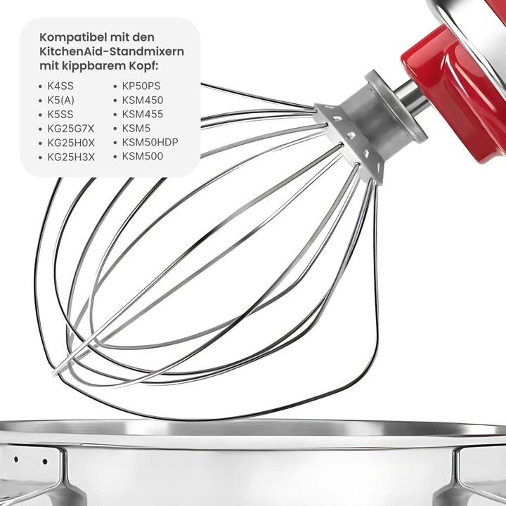 Immagine prodotto Hermex Frullino alternativo K5AWW per l'accessorio frullino KitchenAid