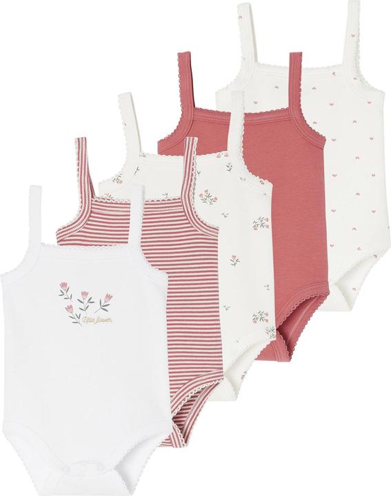 Produktbild Vertbaudet 5er-Pack Baby Trägerbodys Bio-Baumwolle Oeko-Tex (92)
