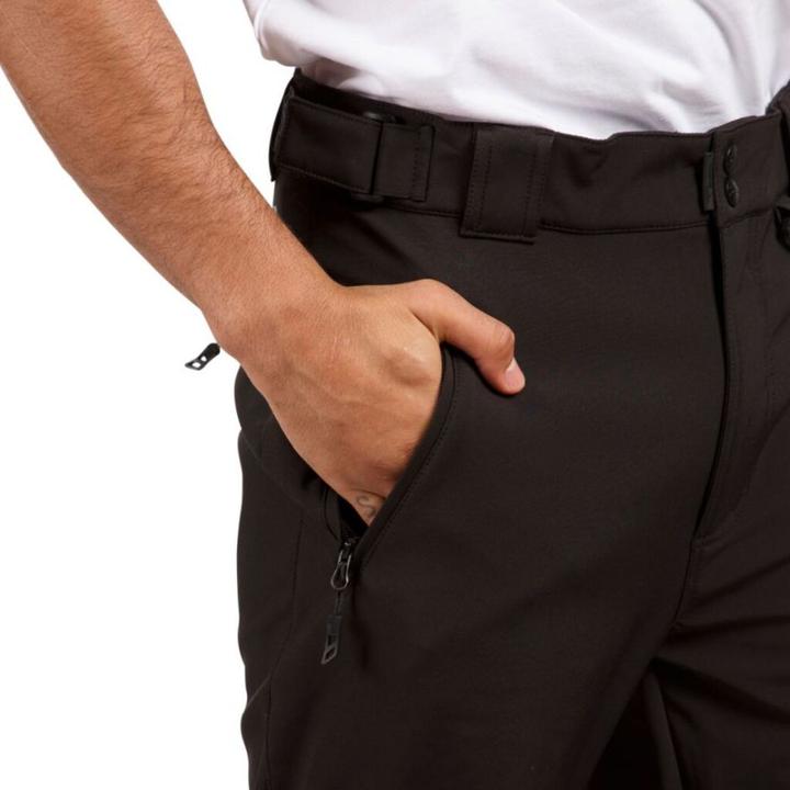 Immagine prodotto Trespass HEMIC - Pantaloni Softshell da uomo (nero, L, BLX) (L)