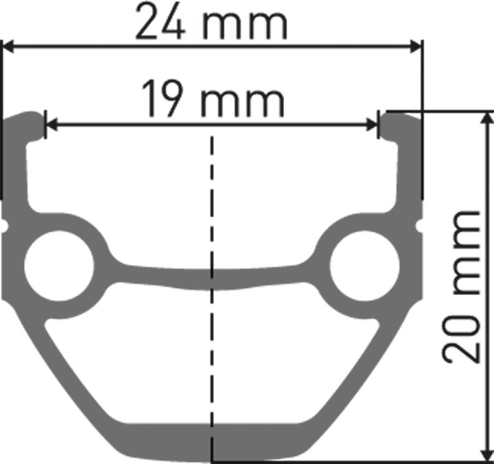 Produktbild DT Swiss 535 700c 32L schwarz (28")