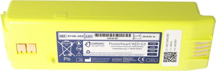 Produktbild Cardiac Science Original Lithiumbatterie PowerHeart AED G3 - Typ 9146 (7500 mAh)